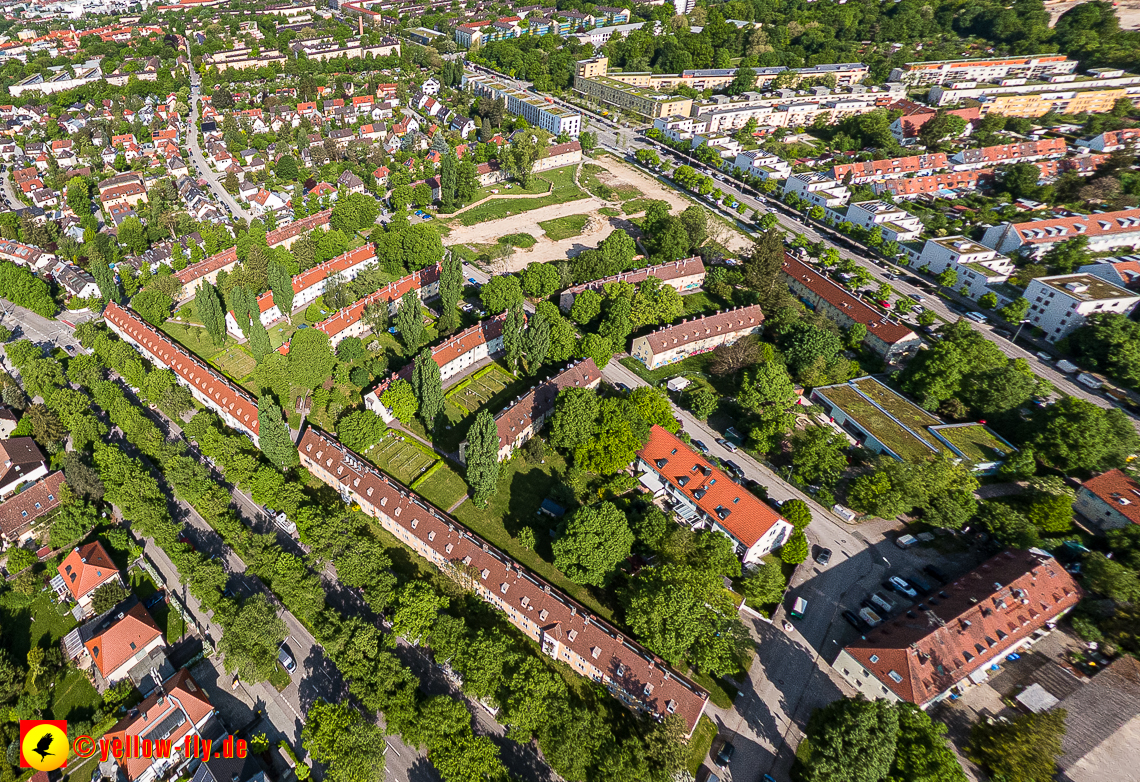 22.05.2023 - Neubau in der Maikäfersiedlung in Neuperlach und Berga am Laim